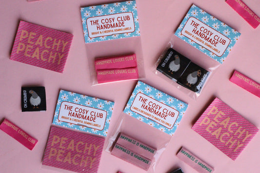 Pink, Peaches and... PIGEONS!? New Labels for March