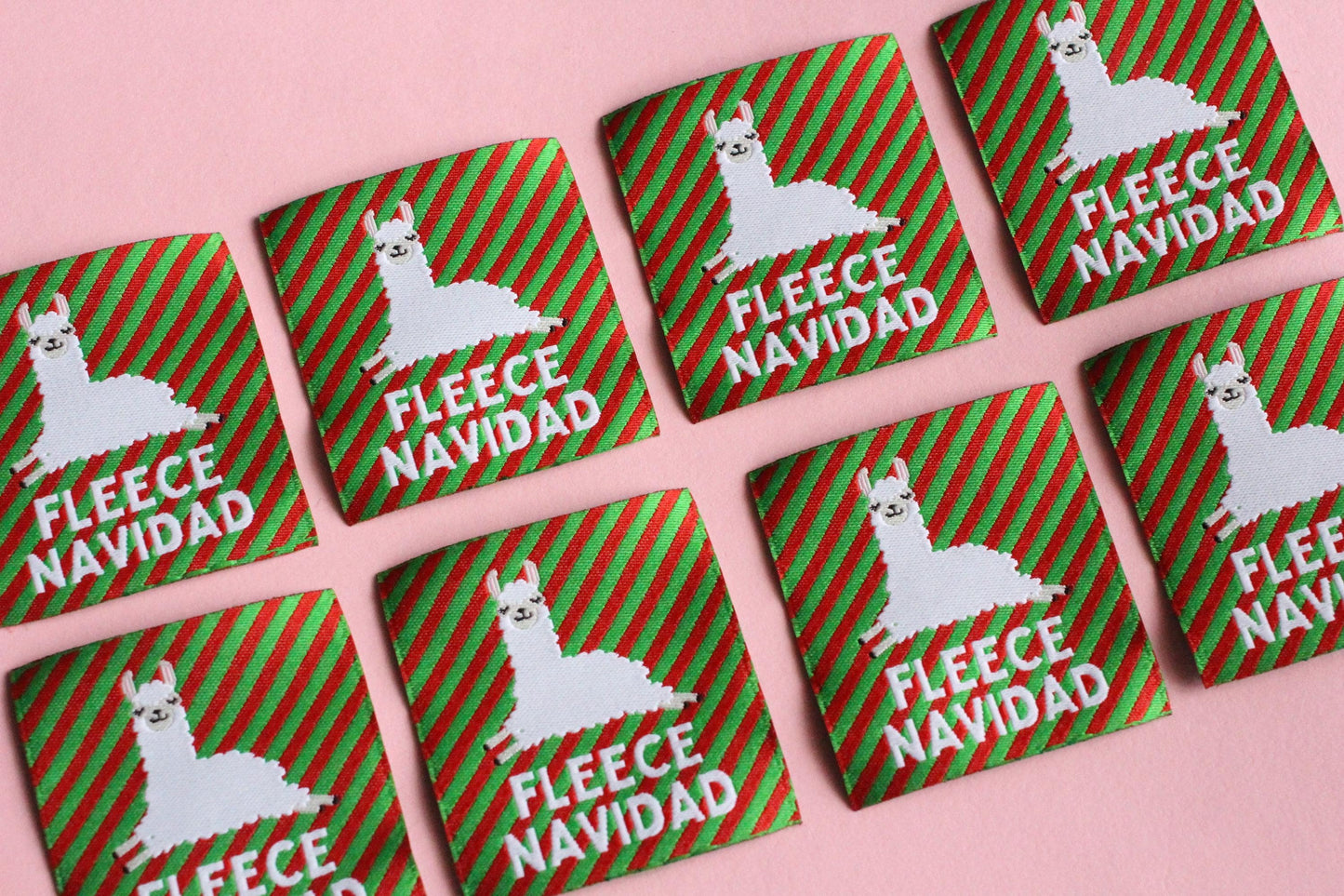 CHRISTMAS MIXED PACK | Woven Sewing Labels (6 Pack) - The Cosy Club Handmade
