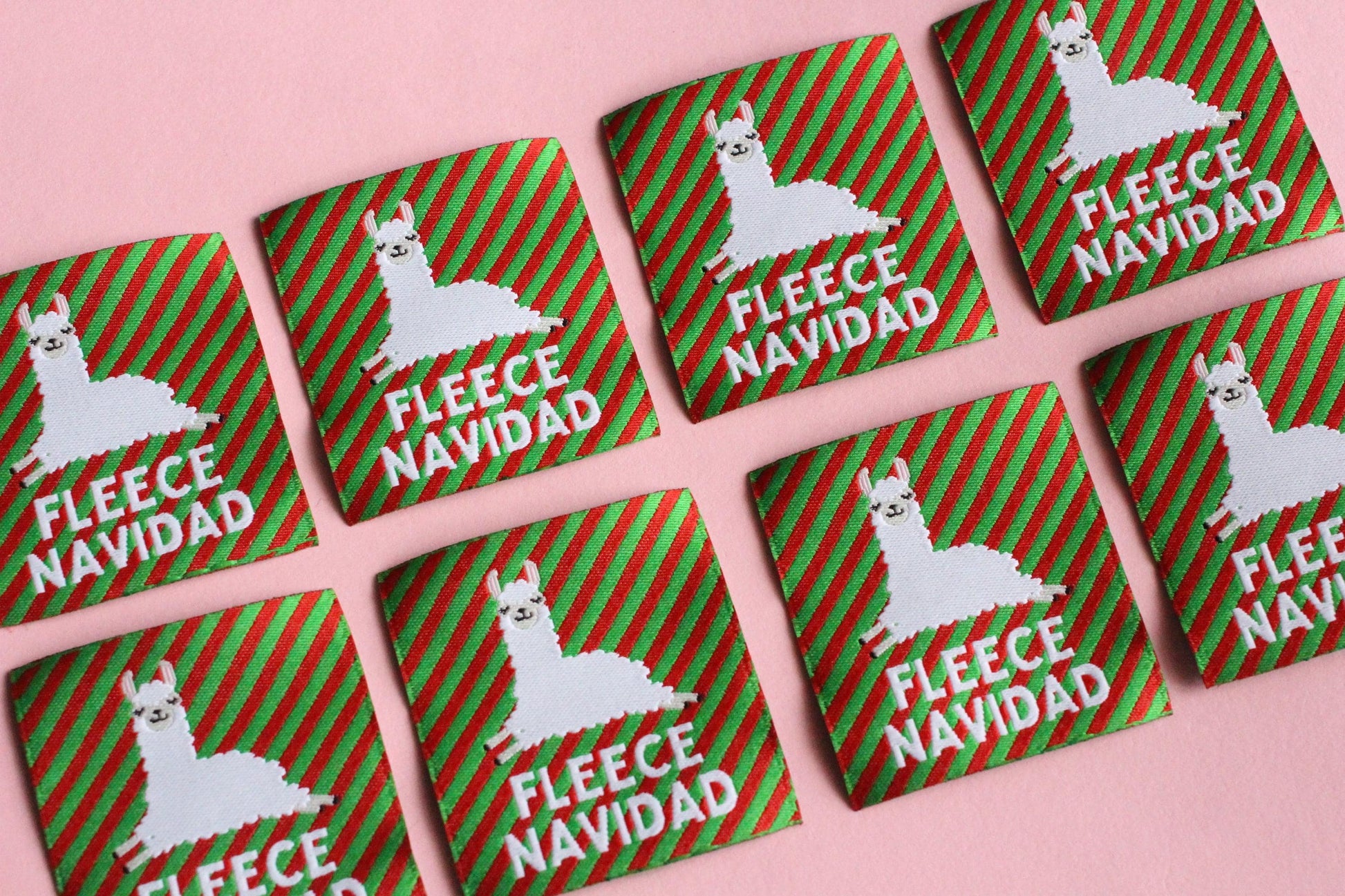 CHRISTMAS MIXED PACK | Woven Sewing Labels (6 Pack) - The Cosy Club Handmade