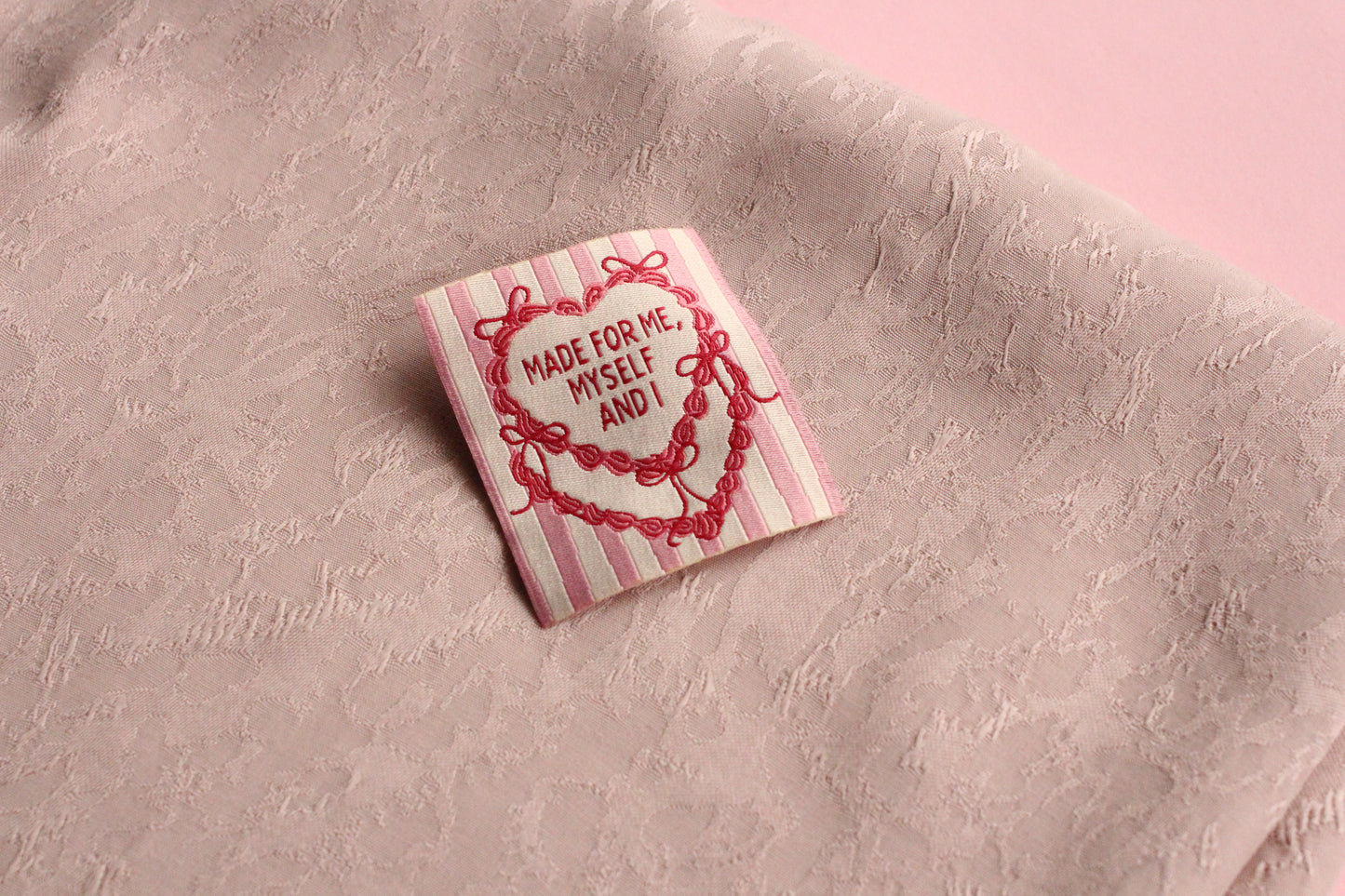 Made for Me, Myself and I - 5 Cake Sewing Labels - The Cosy Club Handmade