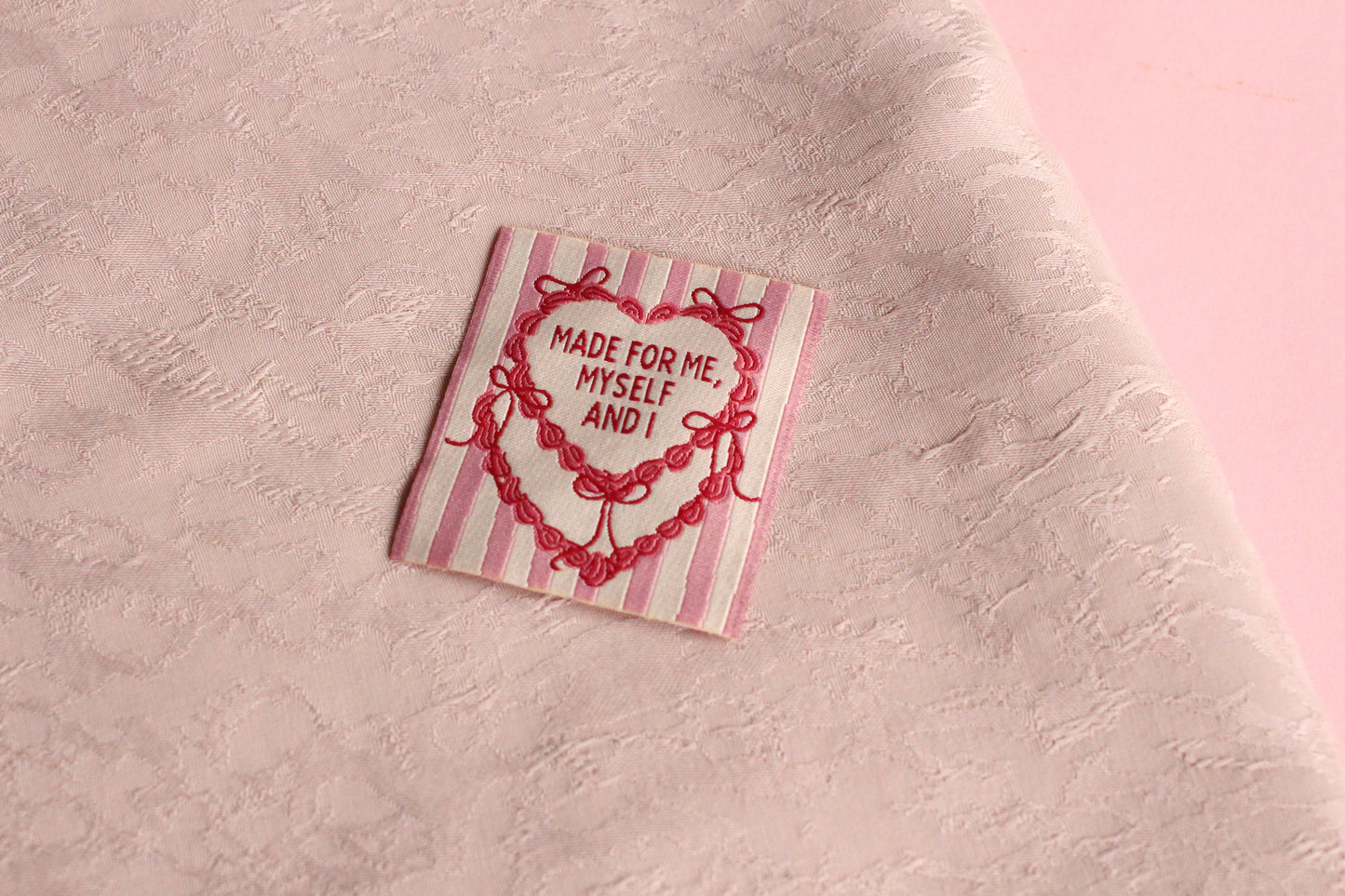 Made for Me, Myself and I - 5 Cake Sewing Labels - The Cosy Club Handmade