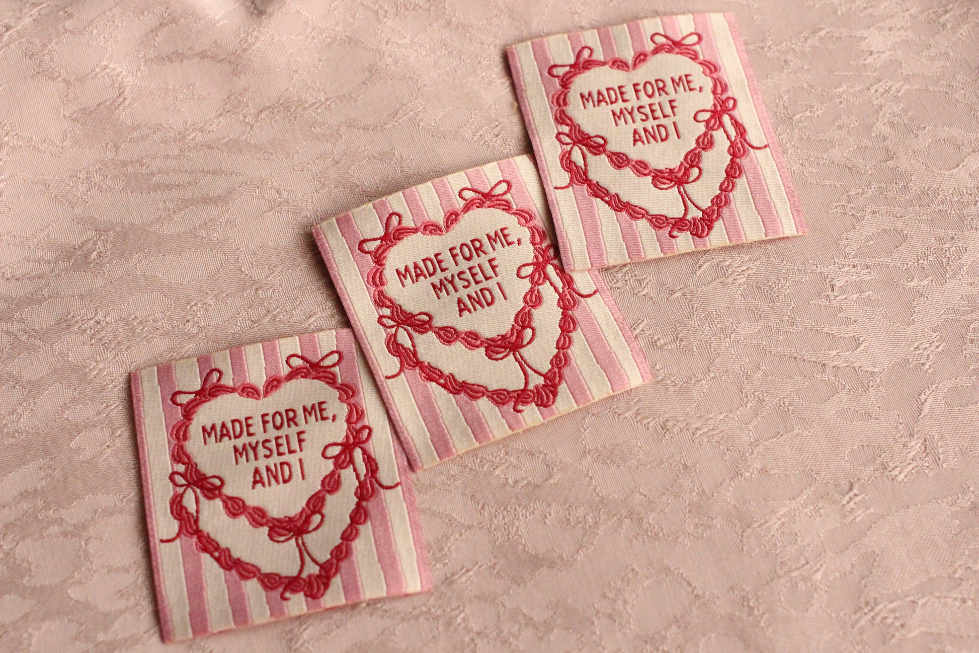 Made for Me, Myself and I - 5 Cake Sewing Labels - The Cosy Club Handmade