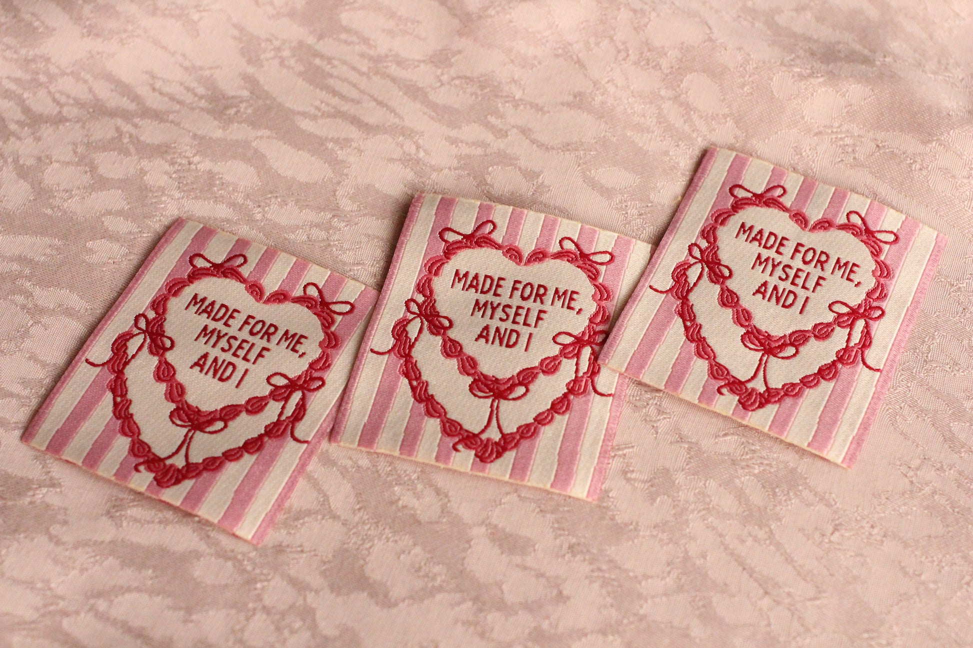 Made for Me, Myself and I - 5 Cake Sewing Labels - The Cosy Club Handmade