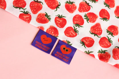 Made for my Other Half - 6 Double Sided Sewing Labels - The Cosy Club Handmade