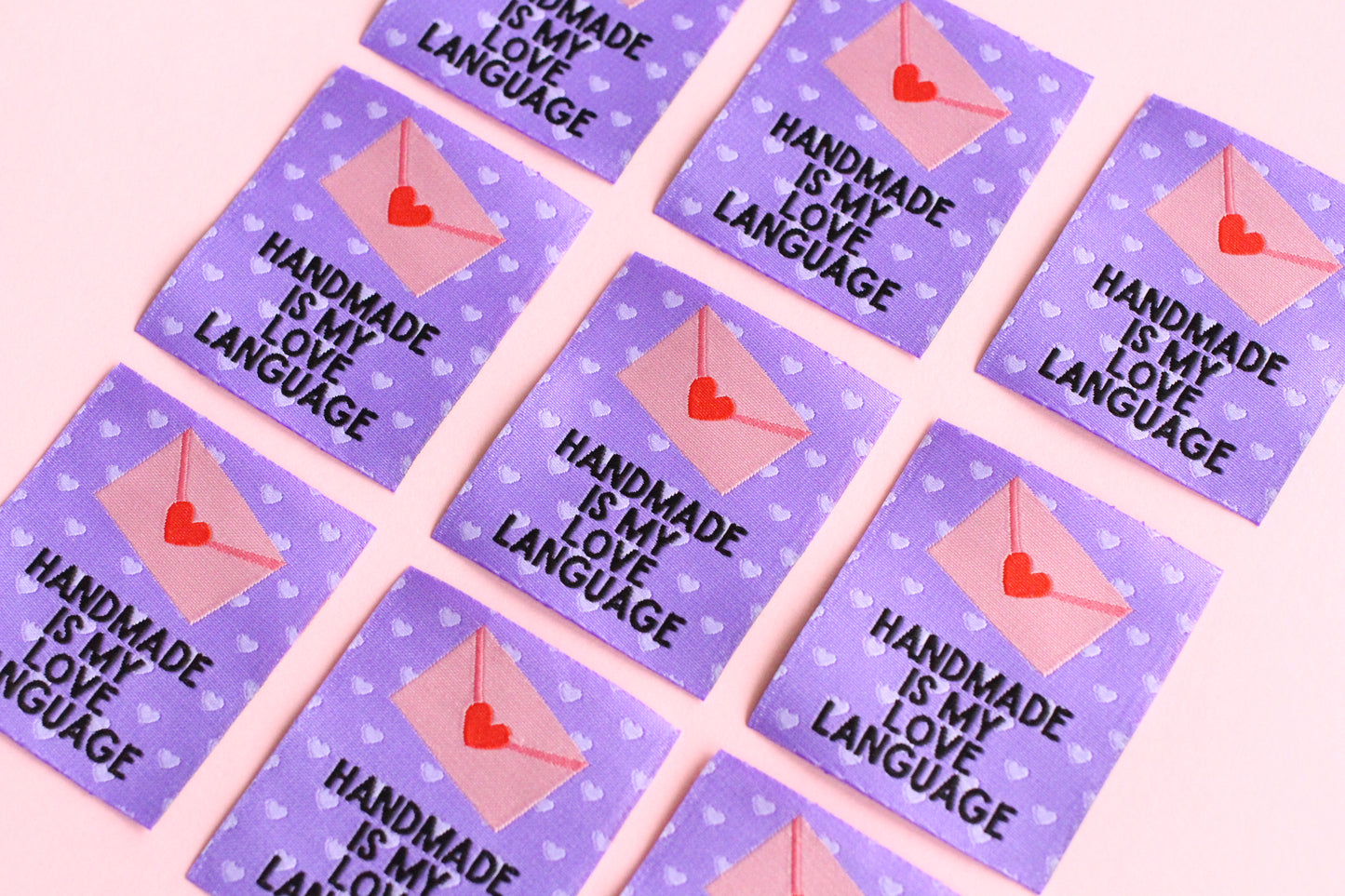 Handmade is my Love Language - 5 Sewing Labels - The Cosy Club Handmade