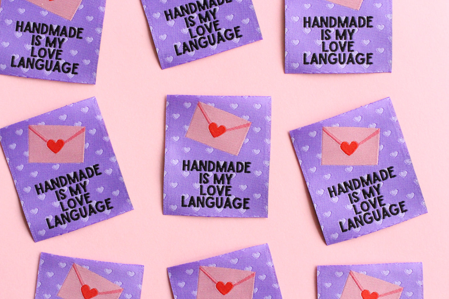 Handmade is my Love Language - 5 Sewing Labels - The Cosy Club Handmade
