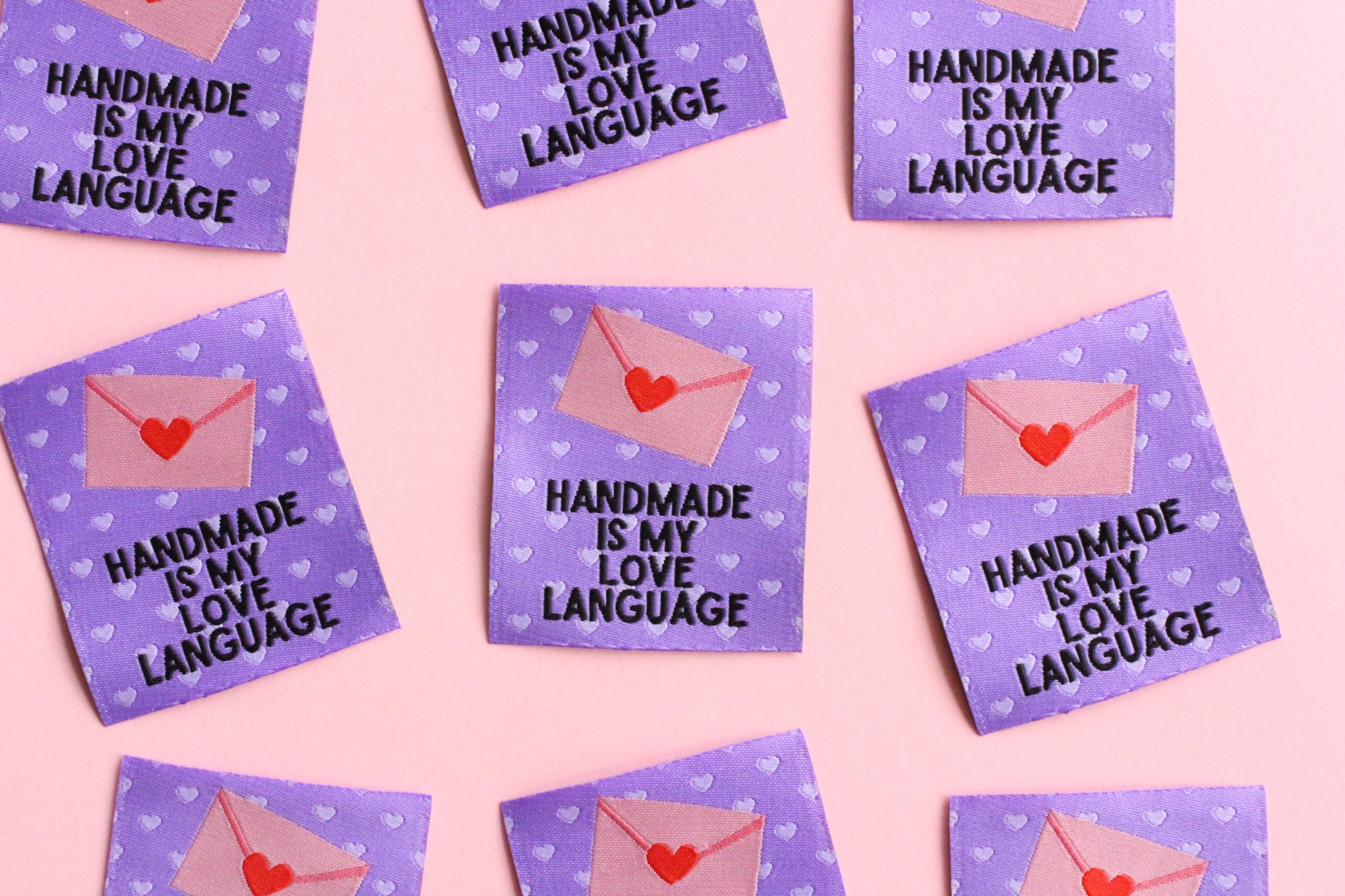 Handmade is my Love Language - 5 Sewing Labels - The Cosy Club Handmade