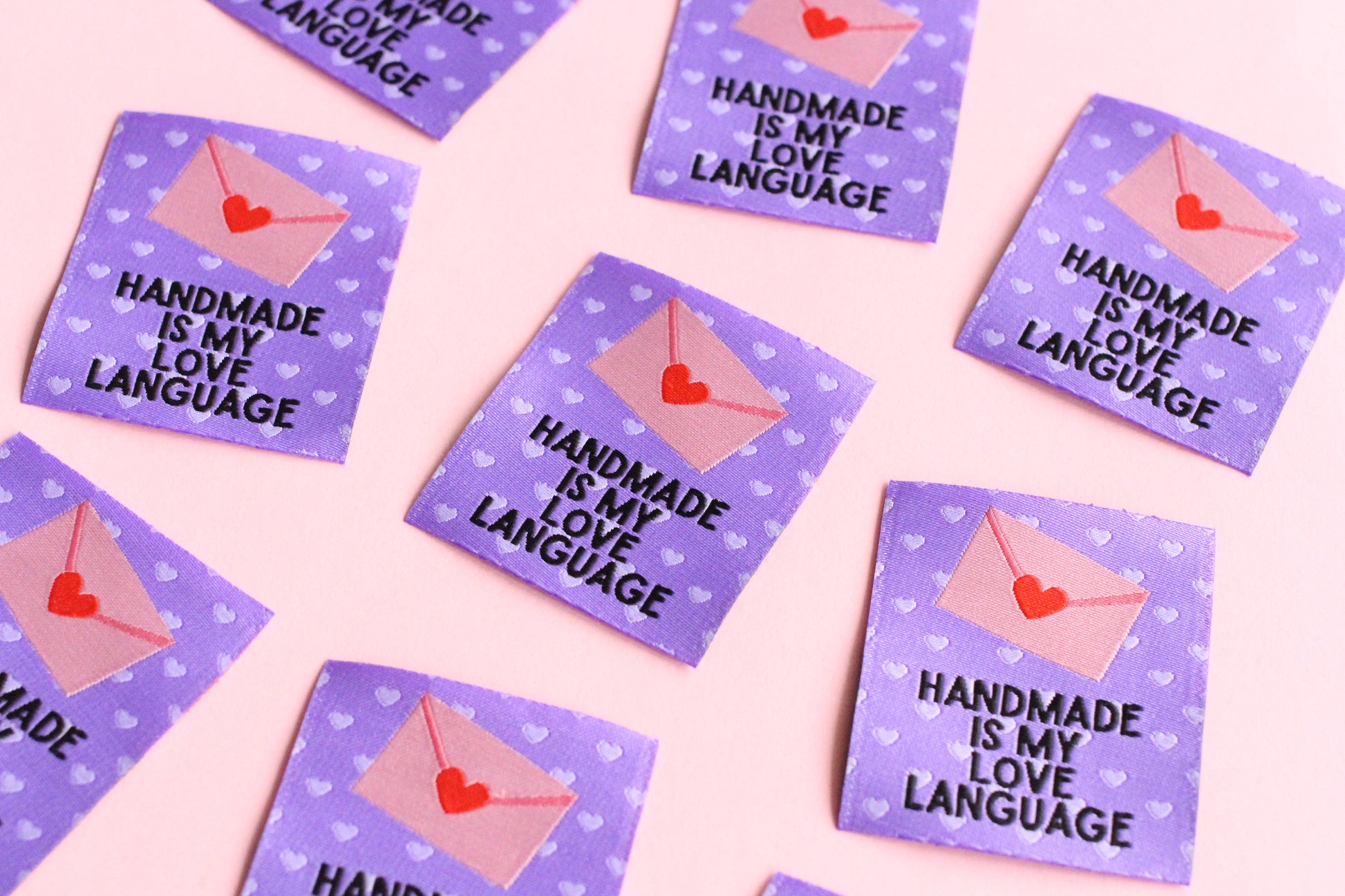 Handmade is my Love Language - 5 Sewing Labels - The Cosy Club Handmade
