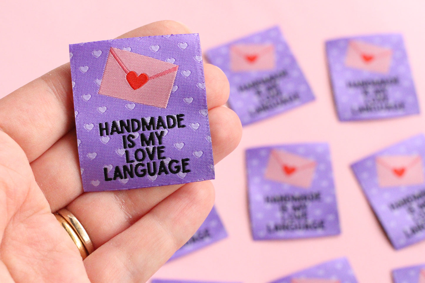 Handmade is my Love Language - 5 Sewing Labels - The Cosy Club Handmade