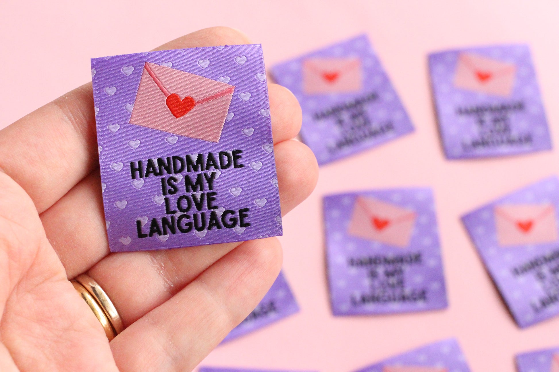Handmade is my Love Language - 5 Sewing Labels - The Cosy Club Handmade