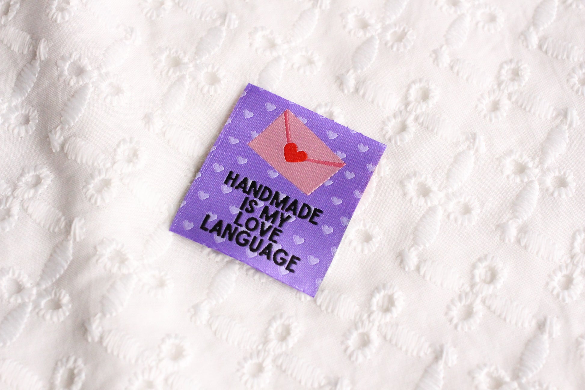 Handmade is my Love Language - 5 Sewing Labels - The Cosy Club Handmade