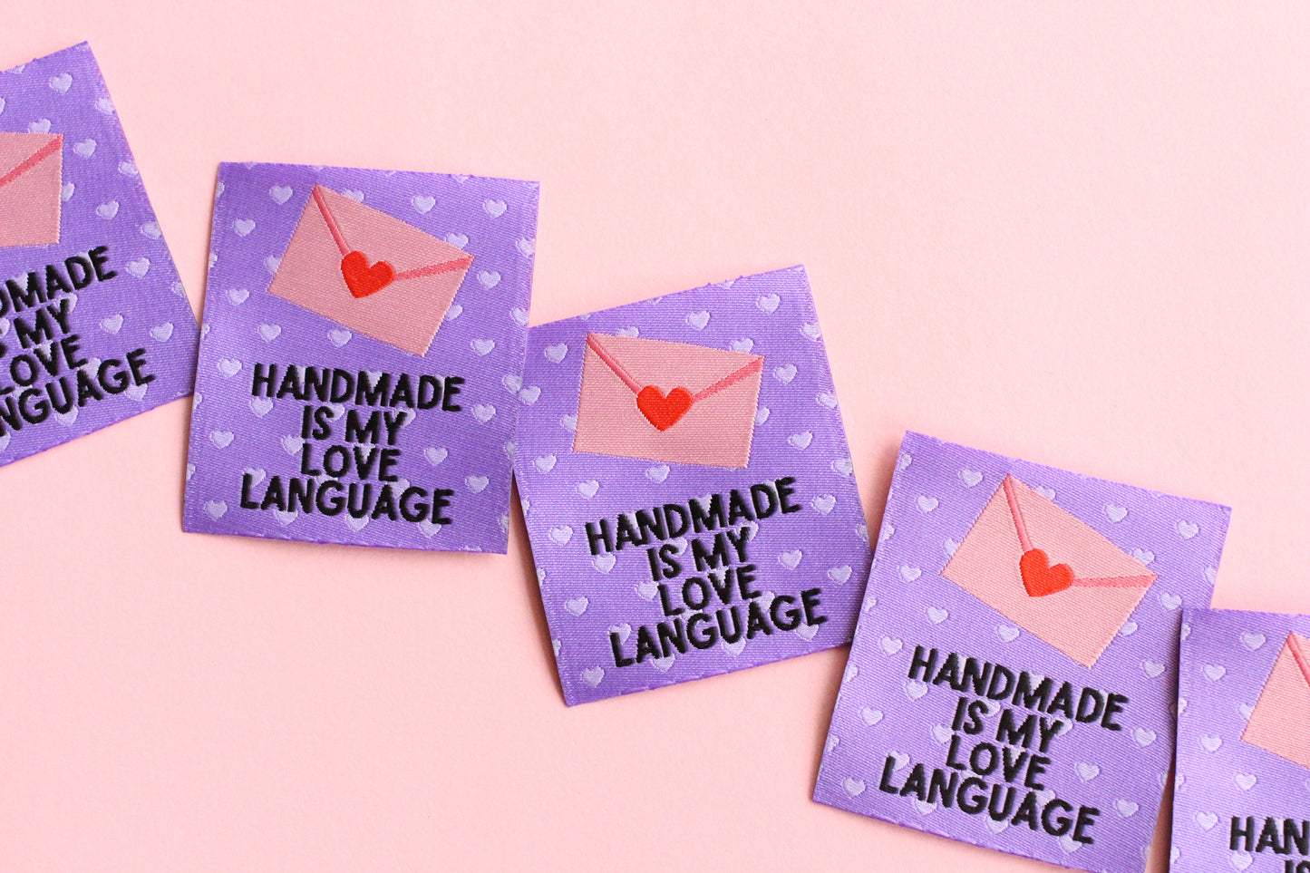 Handmade is my Love Language - 5 Sewing Labels - The Cosy Club Handmade