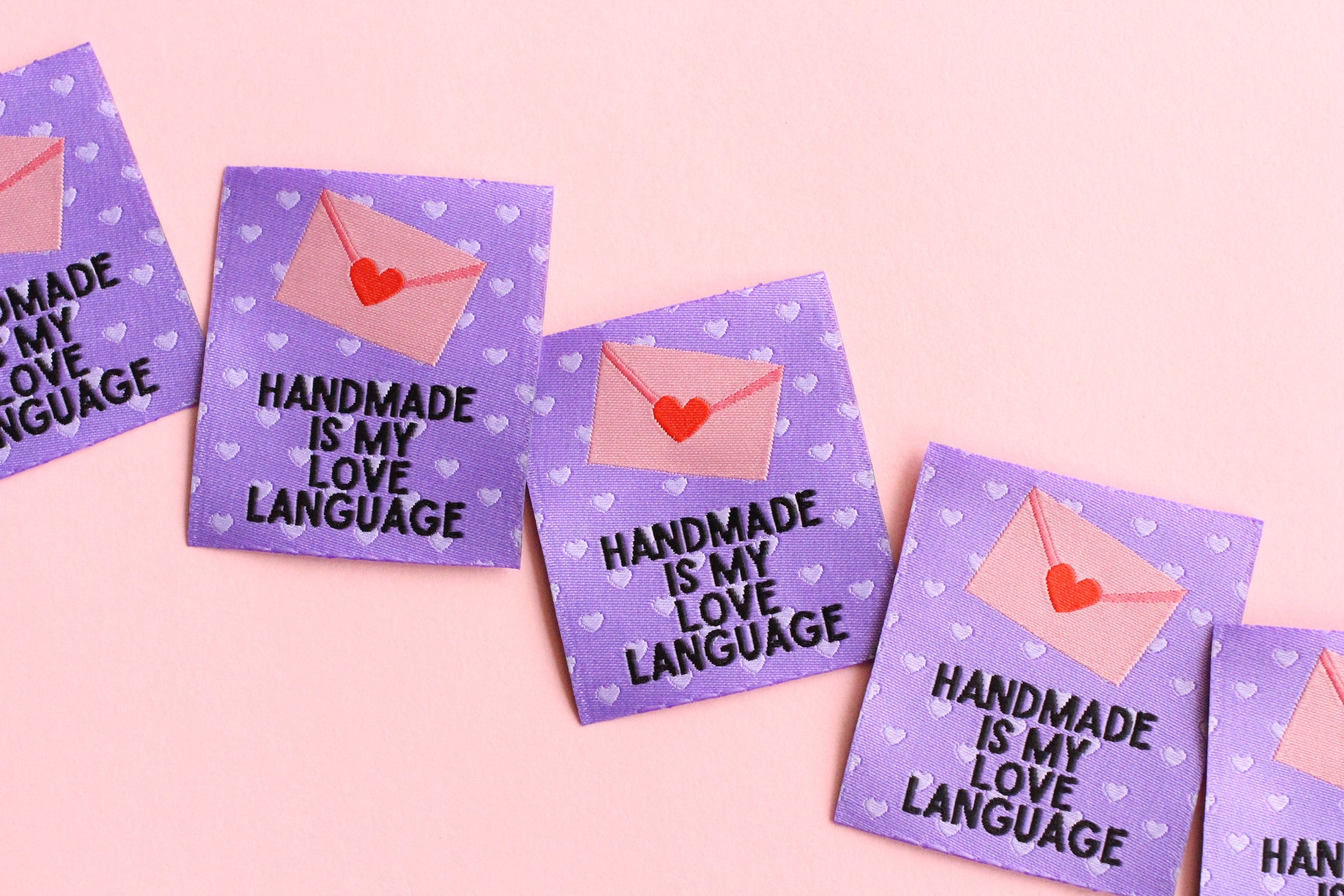 Handmade is my Love Language - 5 Sewing Labels - The Cosy Club Handmade