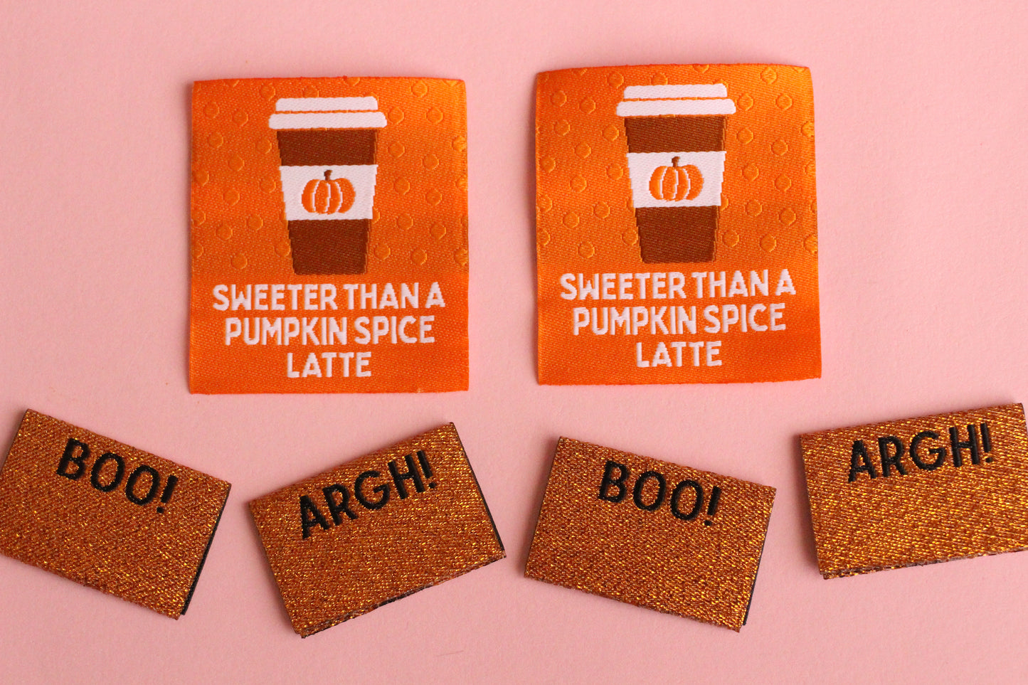 AUTUMN / FALL 2026 PACK | Limited Edition Pack of 6 Autumnal Woven Sewing Labels