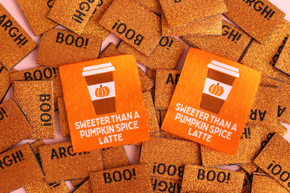 AUTUMN / FALL 2026 PACK | Limited Edition Pack of 6 Autumnal Woven Sewing Labels