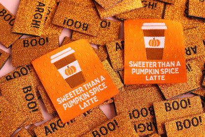 AUTUMN / FALL 2026 PACK | Limited Edition Pack of 6 Autumnal Woven Sewing Labels