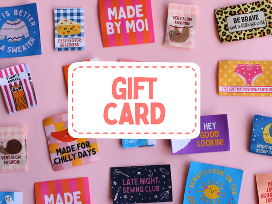 The Cosy Club Handmade Gift Card - The Cosy Club Handmade